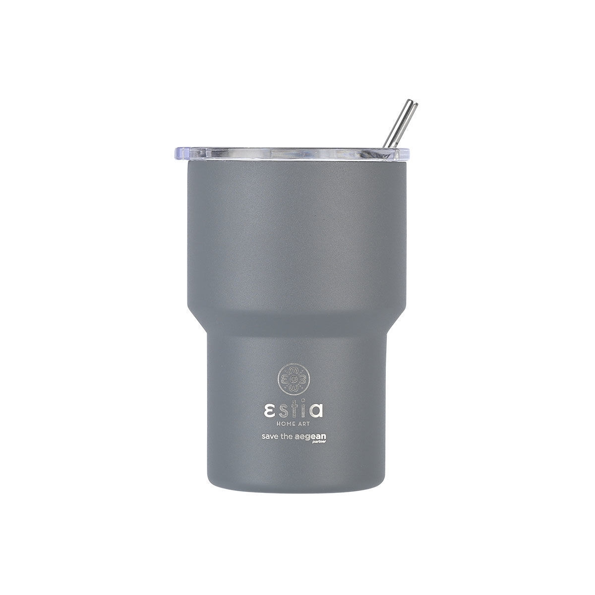 ΘΕΡΜΟΣ MUG LITE SAVE THE AEGEAN 400ml FJORD GREY