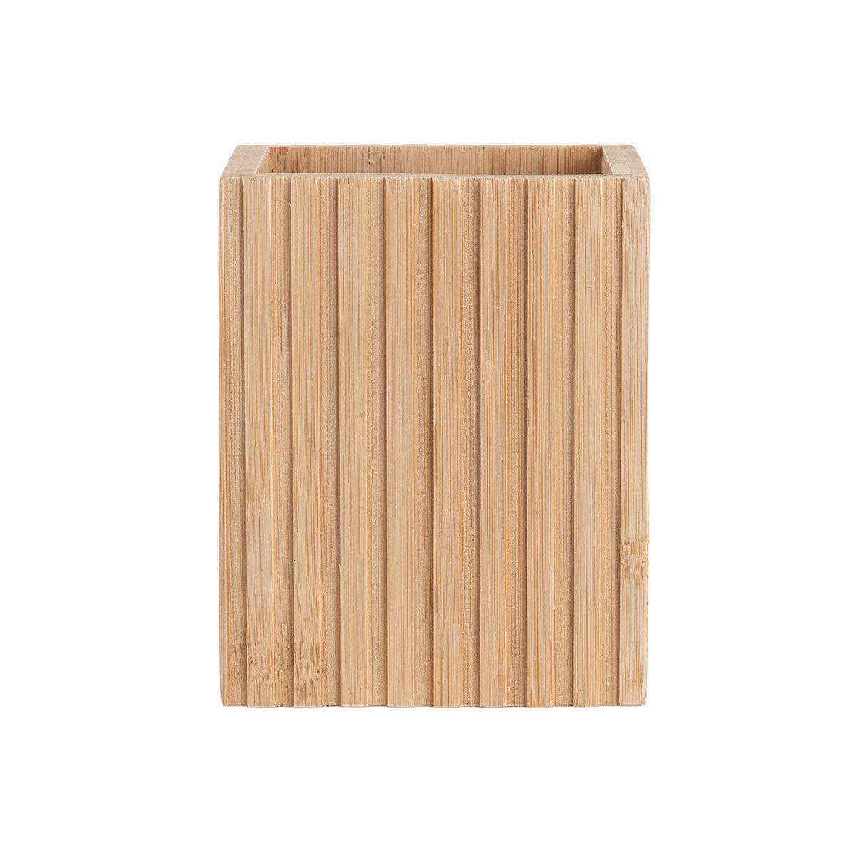 ΘΗΚΗ ΟΔΟΝΤΟΒΟΥΡΤΣΑΣ BAMBOO ESSENTIALS ΤΕΤΡΑΓΩΝΗ 8.3x6.5x10.3cm