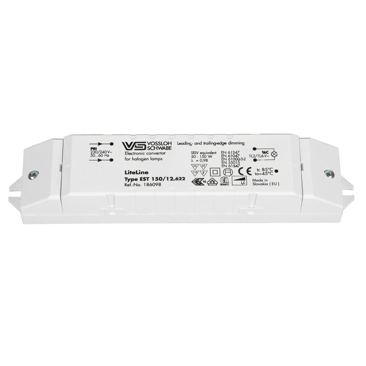 ΜΕΤ/ΤΗΣ ΗΛΕΚΤΡ. 12V 50-150W VS 186098.02 DIM VK/186098