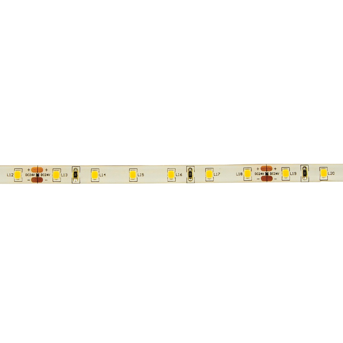 Ταινία led εξωτερικού χώρου IP55 5m 24V 4,8W 2700K VK/24/3528J/WW/60