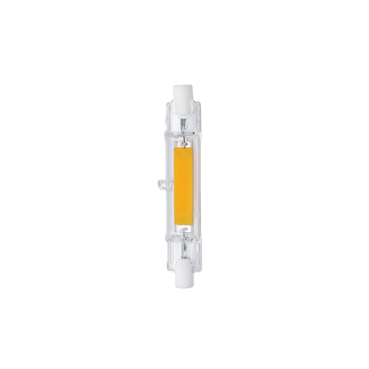 Λάμπα led ,R7S, 5w, 3000K, 650lm, 220-240V, 360o, γυαλί VK/05181/78/W