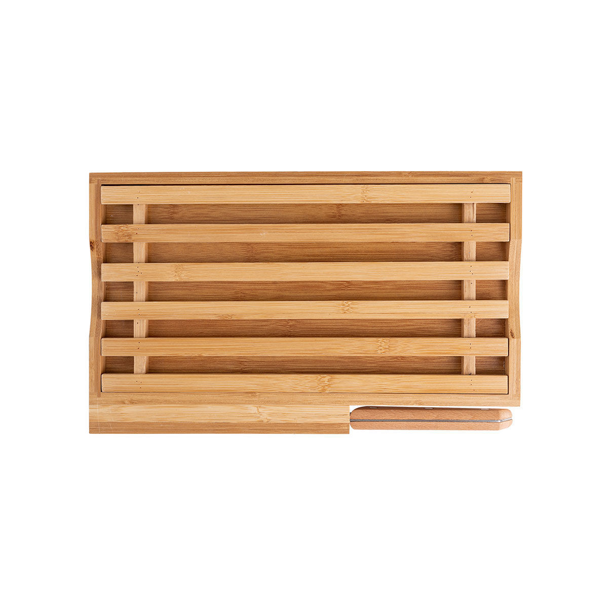 ΕΠΙΦΑΝΕΙΑ ΚΟΠΗΣ BAMBOO ESSENTIALS ΜΕ ΜΑΧΑΙΡΙ ΨΩΜΙΟΥ 35.5x22x3.5cm