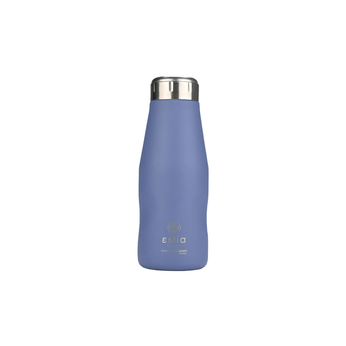 ΘΕΡΜΟΣ TRAVEL FLASK SAVE THE AEGEAN 350ml DENIM BLUE