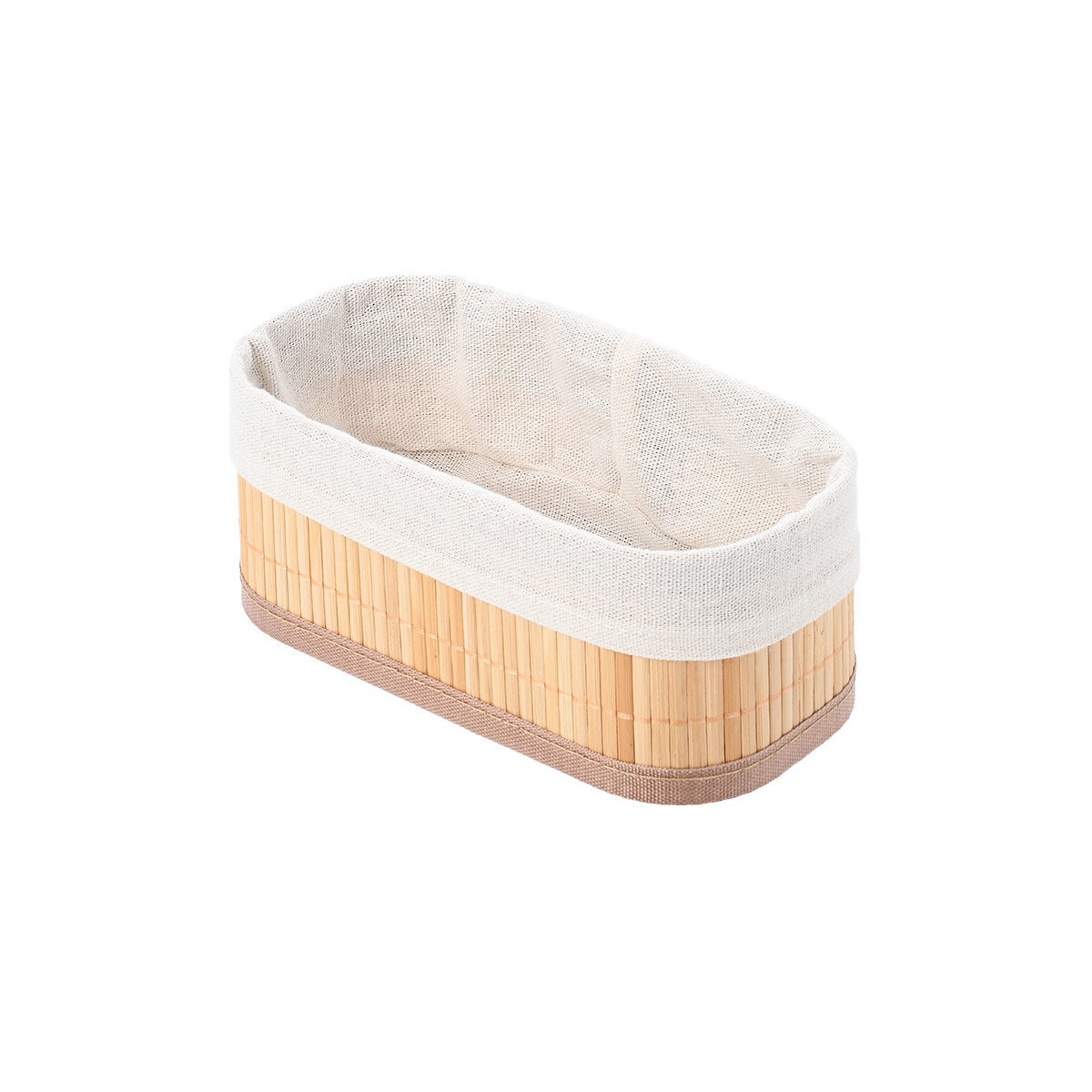 ΚΑΛΑΘΙ ΟΡΓΑΝΩΣΗΣ BAMBOO ESSENTIALS 19.5x10cm ME ΕΠΕΝΔΥΣΗ